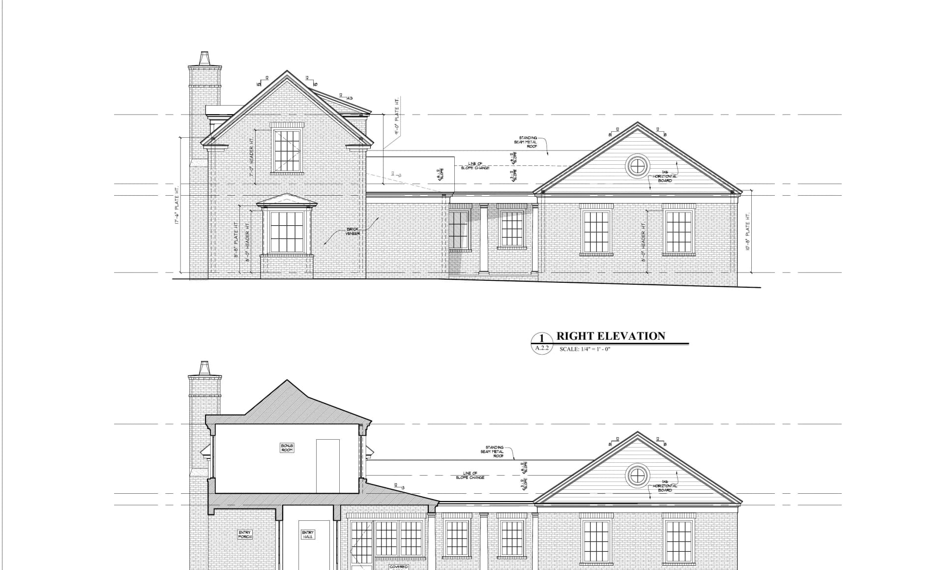 Cottage 01 Right Elevation