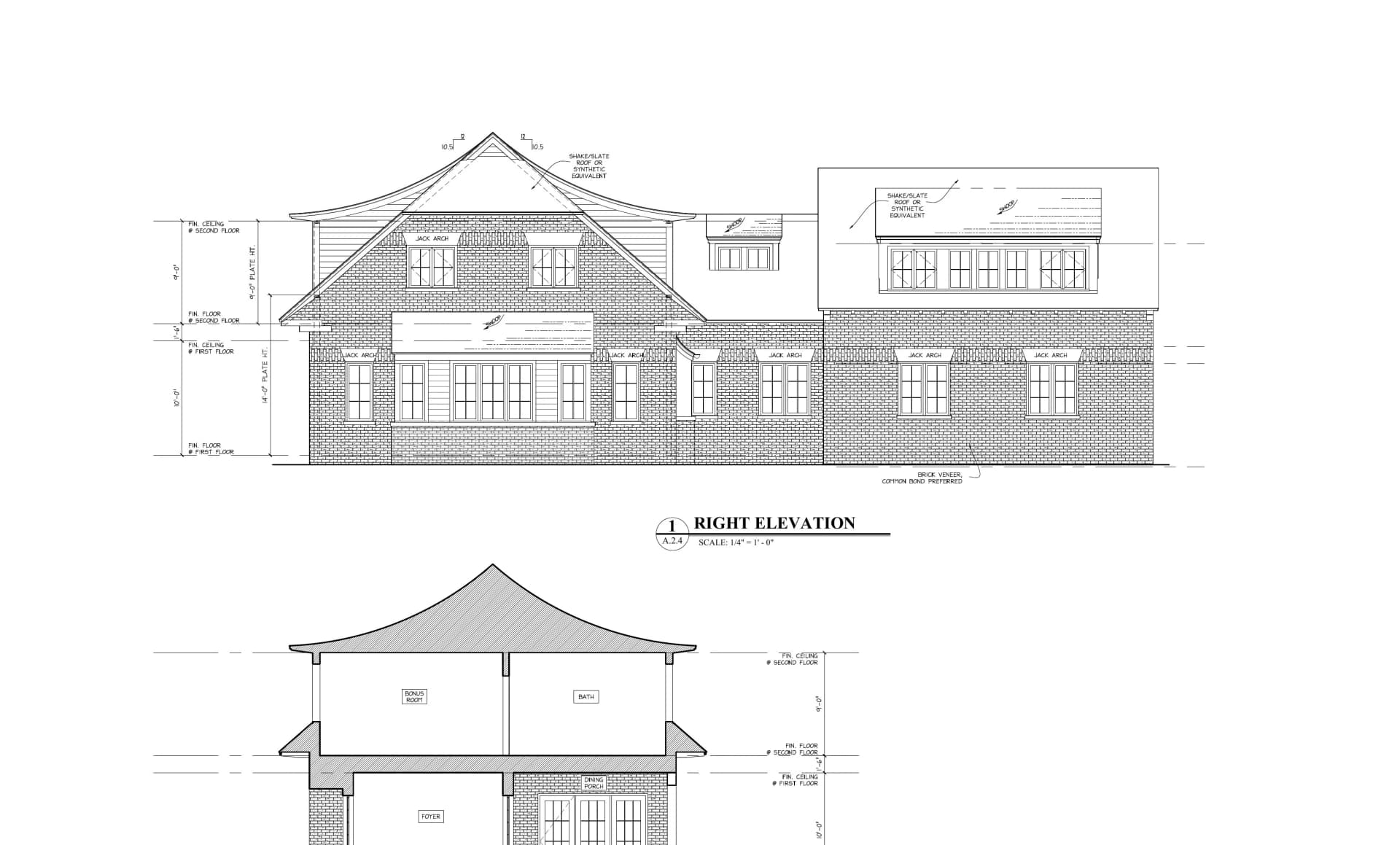 Cottage 02 Right Elevation
