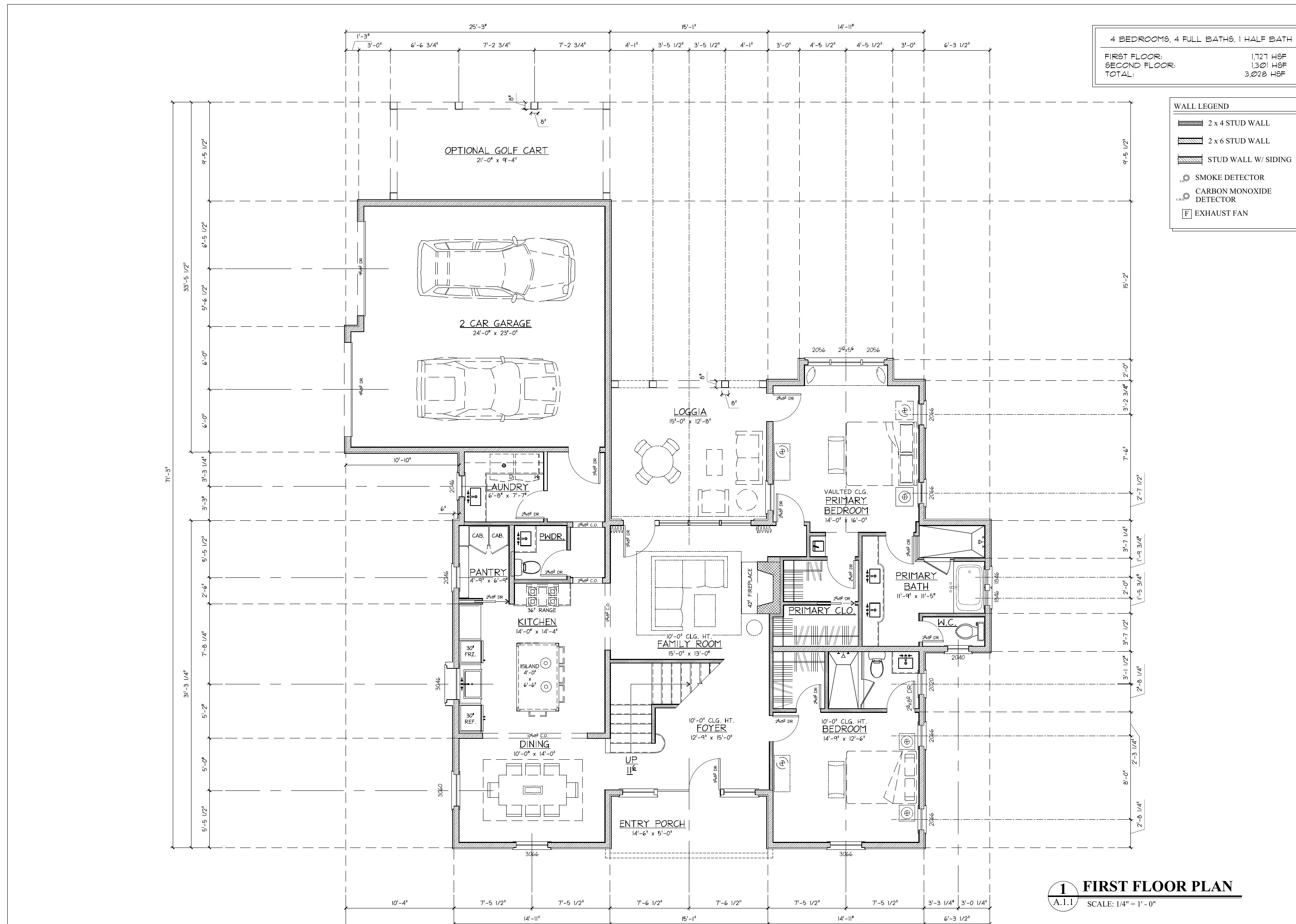 Cottage 03 First Floor plan
