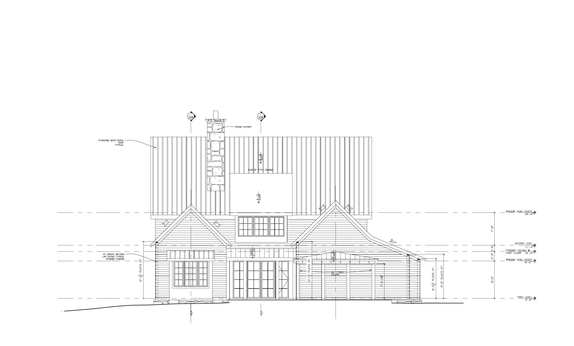 Cottage 03 Rear Elevation
