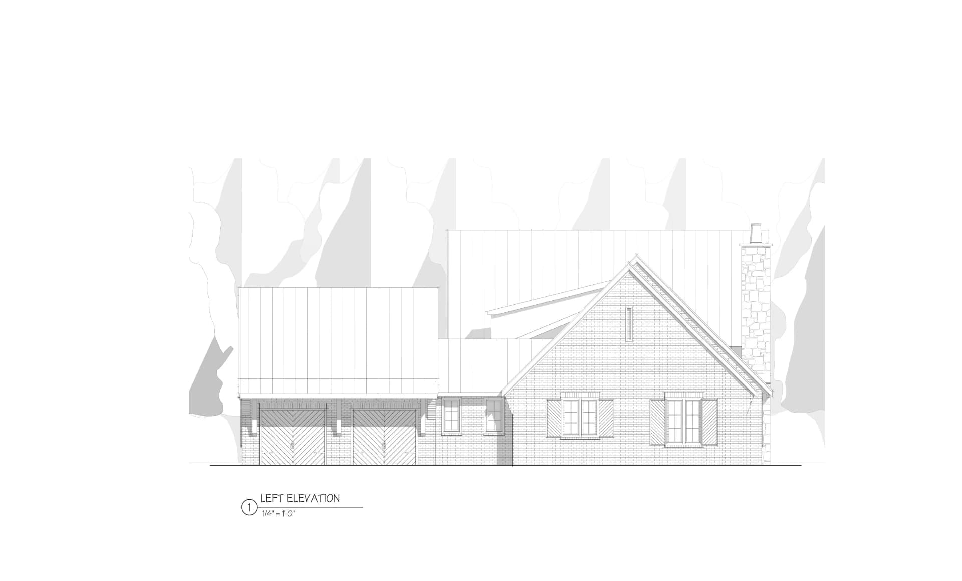 Cottage 04 Left Elevation